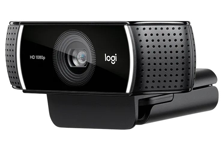 Camera Logitech C922 Pro, 1080p/30 fps, 3/15 MP, FoV: 78°, Zoom:1.2x, Autofocus, Stereo mic, 1.5m