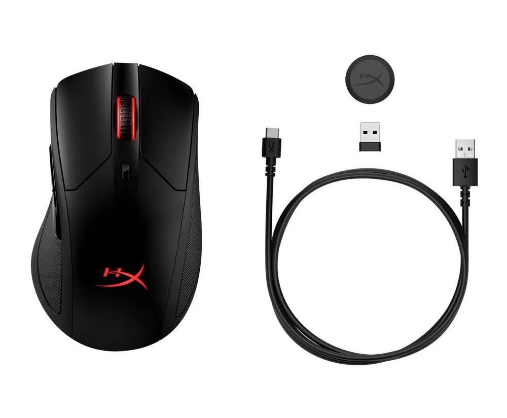 Mouse Wireless HyperX Pulsefire Dart, Negru