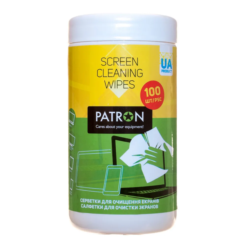 Șervețele de curățare Patron F3-027, pentru ecrane LCD/LED 