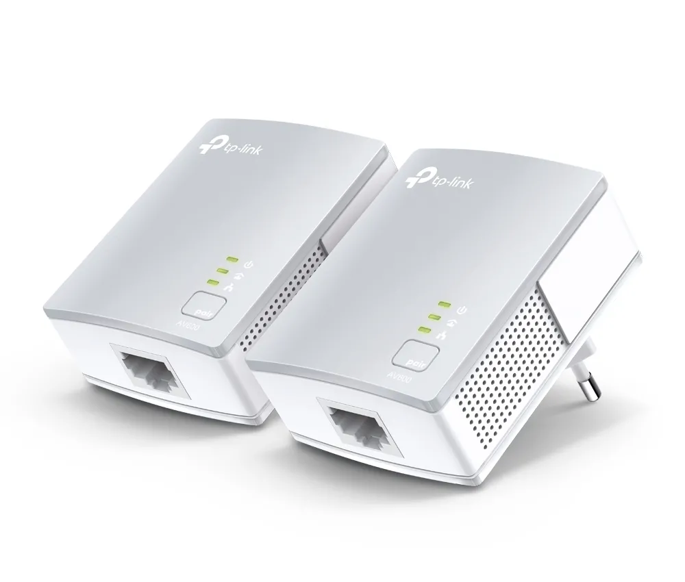 Powerline Adapter  TP-LINK TL-PA4010 KIT, AV600, 600 Mbps, Alb