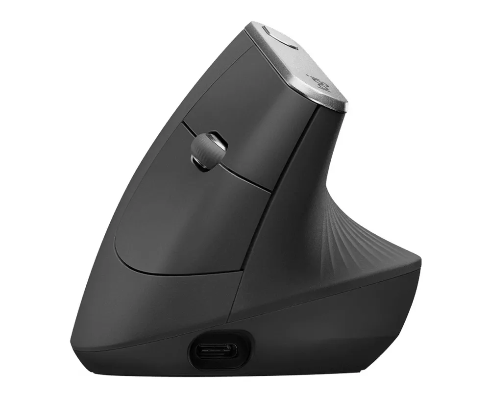 Mouse Wireless Logitech MX Vertical, Negru
