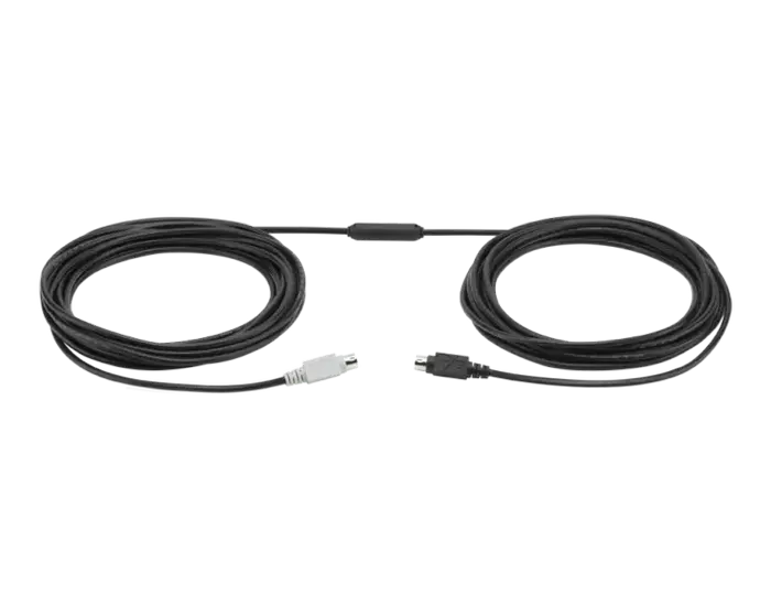 Accesorii pentru camere Logitech 10 m Extended Cable, Negru
