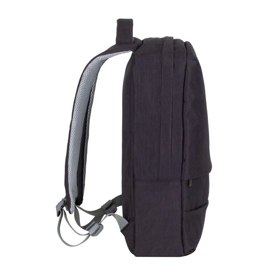 Rucsac pentru Laptop RivaCase Prater, 15.6", Poliester, Negru