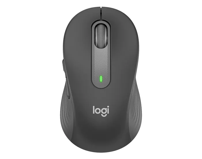 Wireless Mouse Logitech M650 (B2B), Optical, 400-4000 dpi, 5 buttons, 1xAA, 2.4GHz/BT, Black
