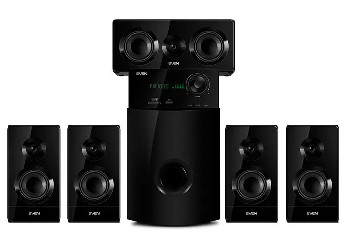 Sistem audio SVEN HT-210, Negru