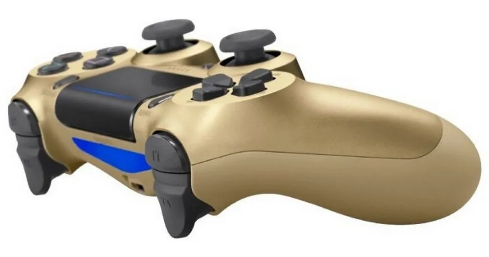 Gamepad SONY DualShock 4 V2, Auriu