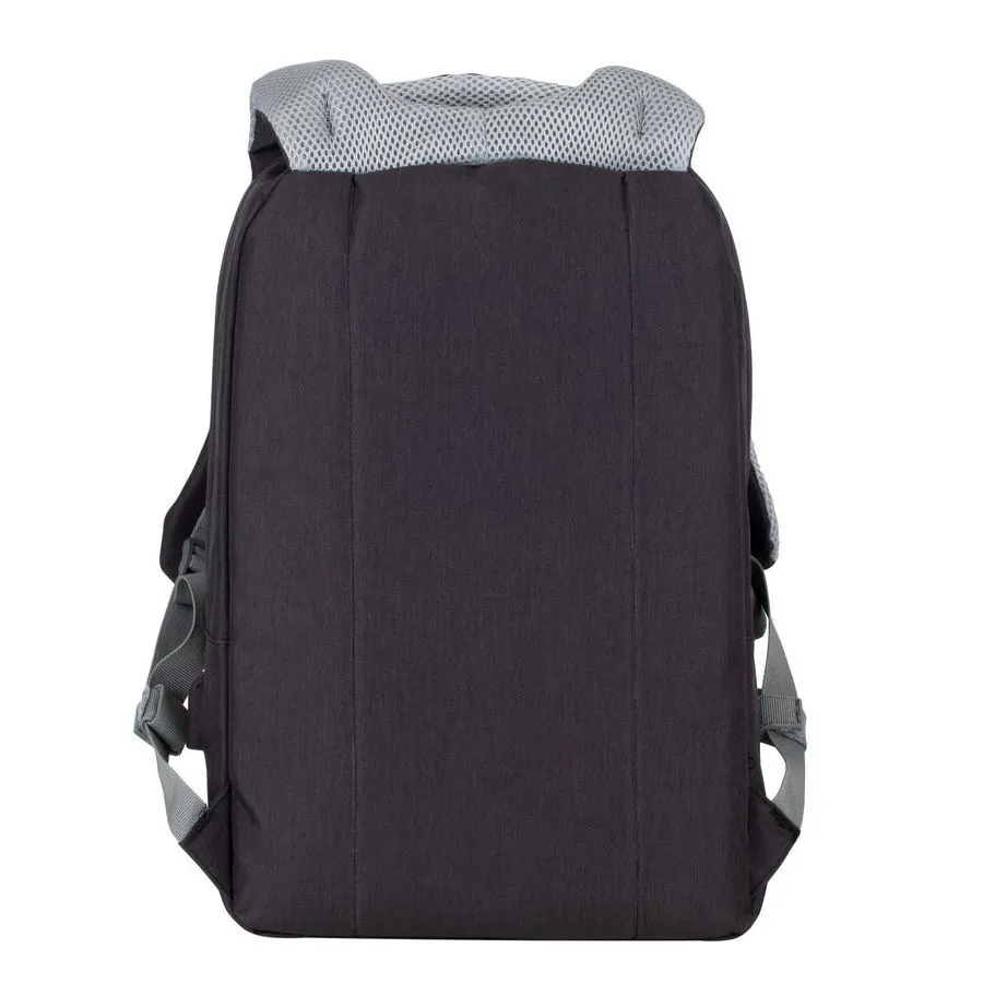 Rucsac pentru Laptop RivaCase Prater, 15.6", Poliester, Negru