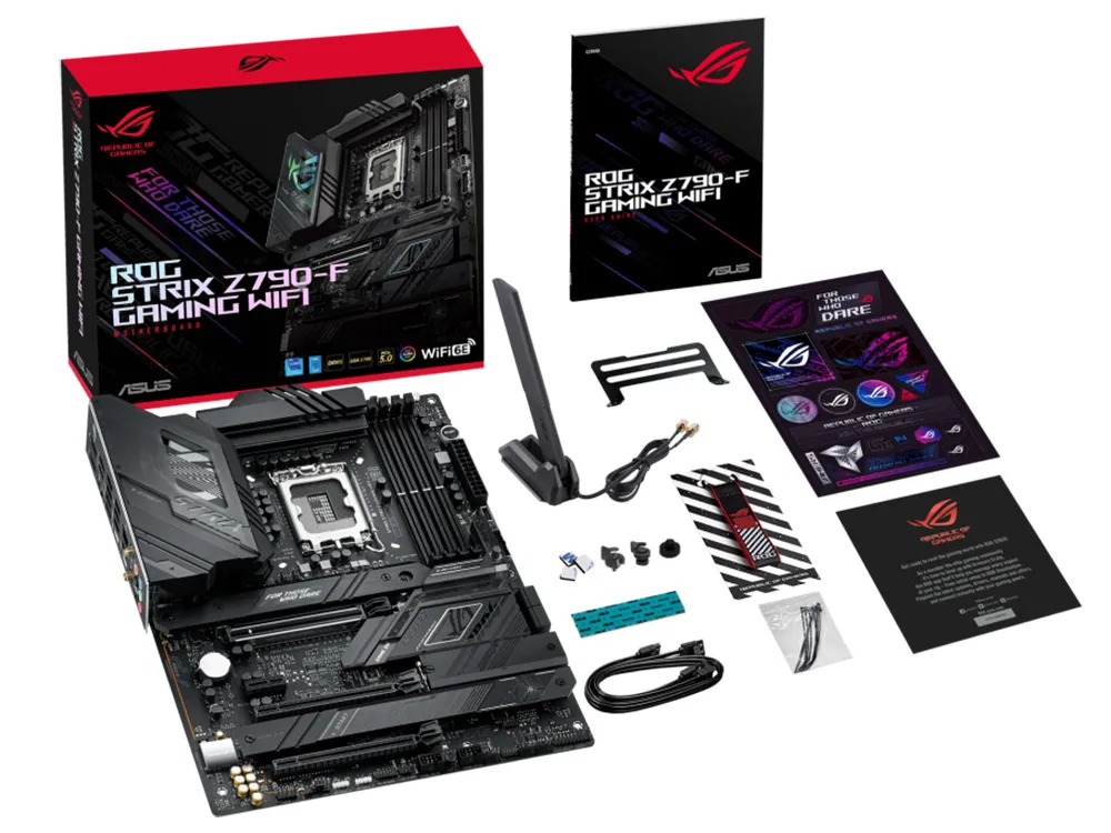 Placă de bază ASUS ROG STRIX Z790-F GAMING WIFI, LGA1700, Intel Z790, ATX
