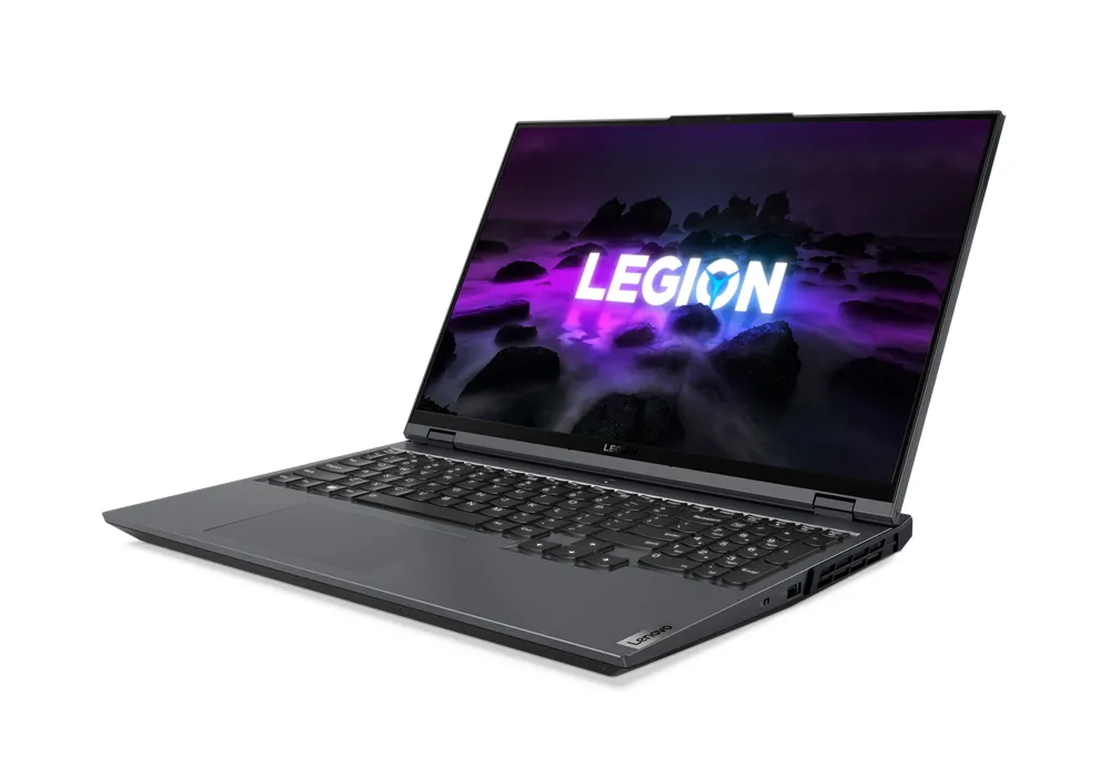 Laptop Gaming 16" Lenovo Legion 5 Pro 16ACH6H, Storm Grey, AMD Ryzen 7 5800H, 32GB/1024GB, Fără SO