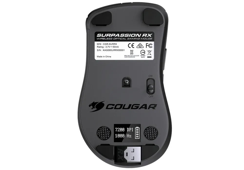 Gaming Mouse Cougar Surpassion RX, Negru