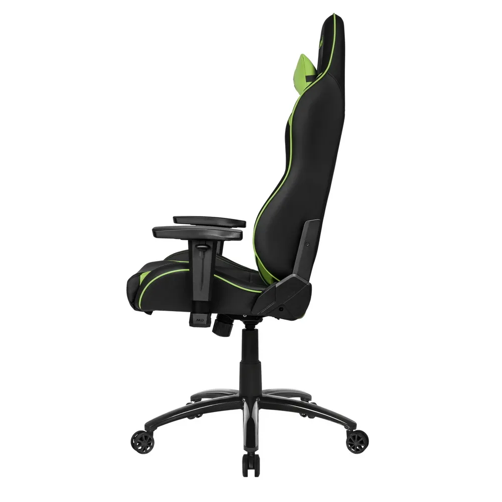 Scaun Gaming AKRacing CORE SX, PU piele, Verde
