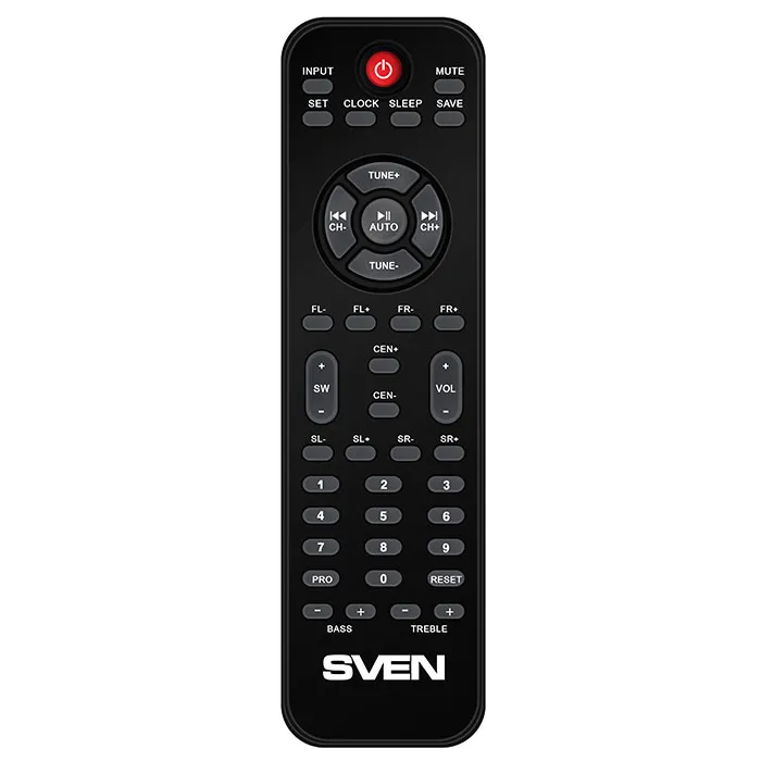 Sistem audio SVEN HT-210, Negru