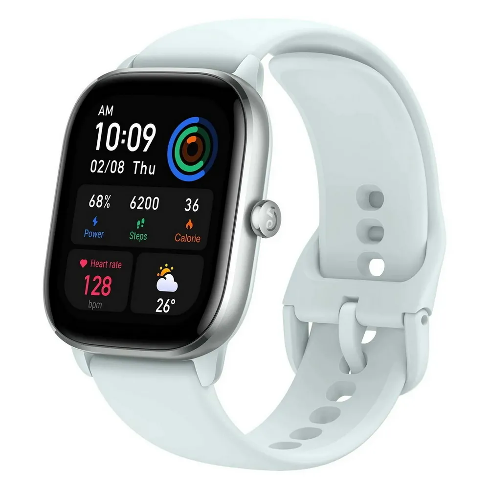 Ceas inteligent Xiaomi Amazfit GTS 4 Mini, 42mm, Mint Blue