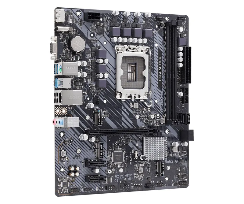 Placă de bază ASRock B660M-HDV, LGA1700, Intel B660, Micro-ATX