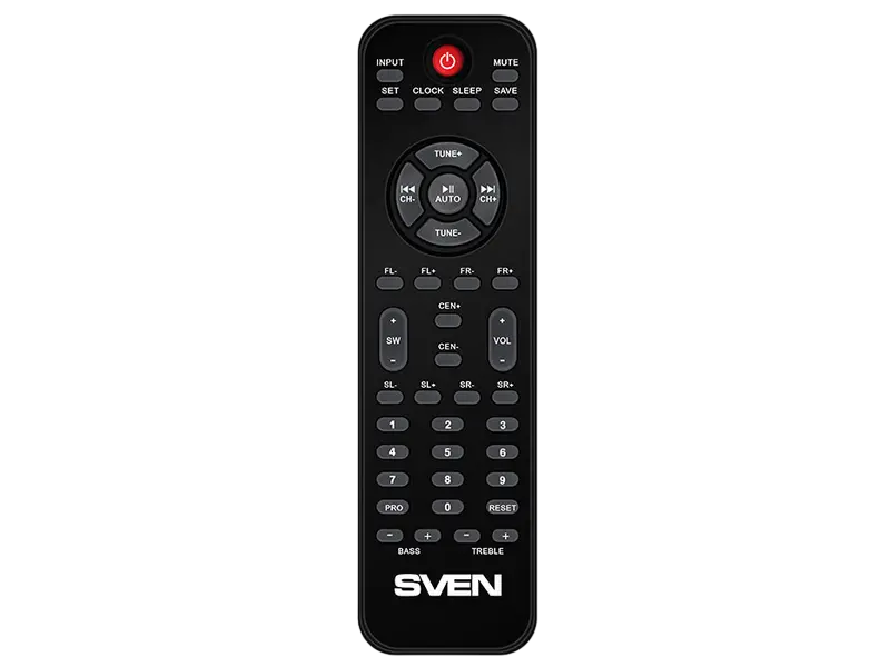 Sistem audio SVEN HT-210, Negru