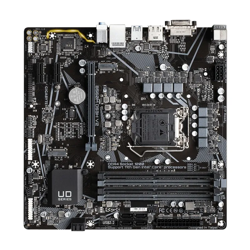 Placă de bază Gigabyte B560M DS3H V2, LGA1200, Intel B560, Micro-ATX
