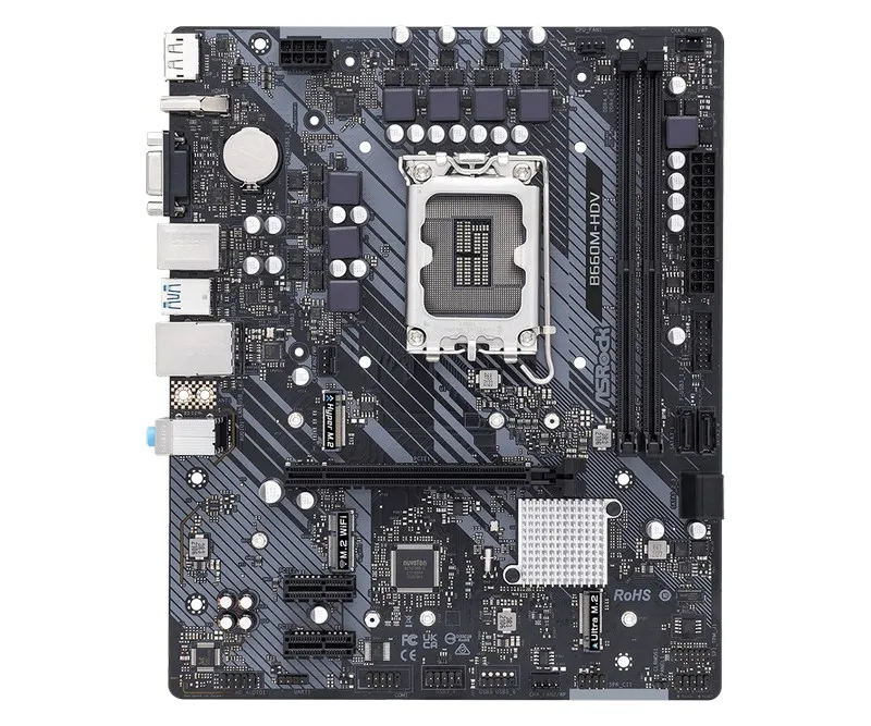 Placă de bază ASRock B660M-HDV, LGA1700, Intel B660, Micro-ATX