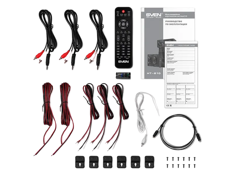 Sistem audio SVEN HT-210, Negru