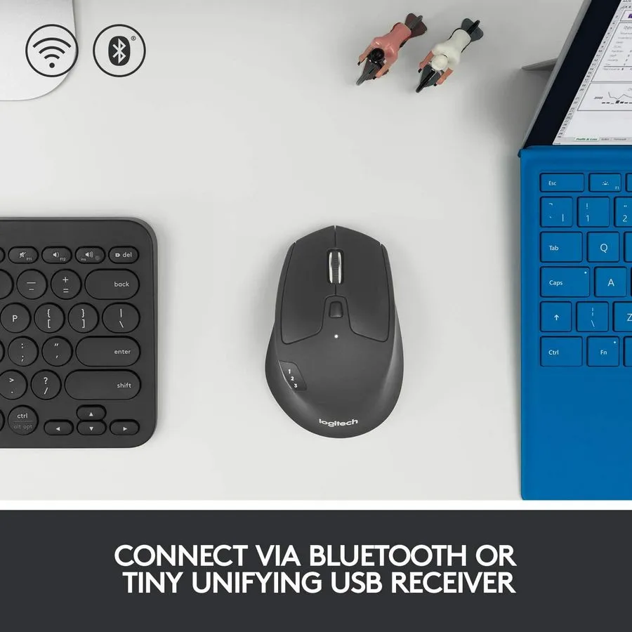 Mouse Wireless Logitech M720, Negru