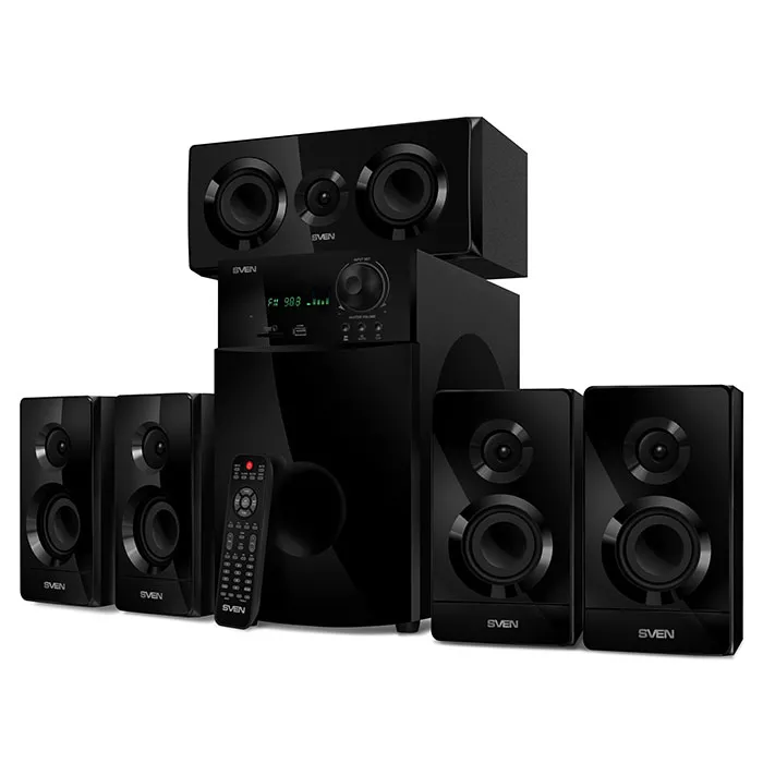 Sistem audio SVEN HT-210, Negru
