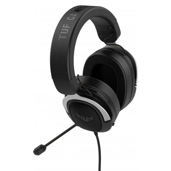 Căști gaming ASUS TUF Gaming H3, Cu fir, Argintiu