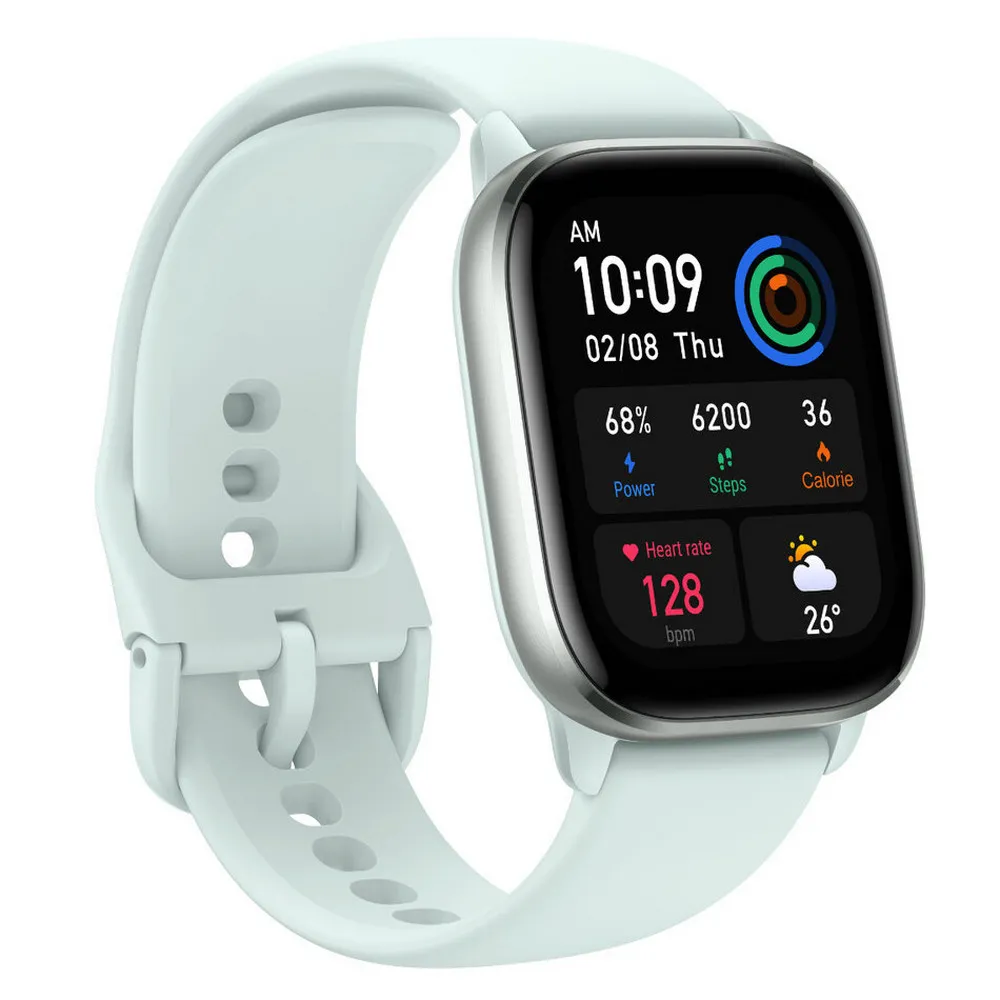 Ceas inteligent Xiaomi Amazfit GTS 4 Mini, 42mm, Mint Blue