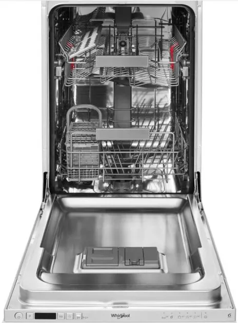 Mașină de spălat vase Whirlpool WSIC 3M17, Argintiu