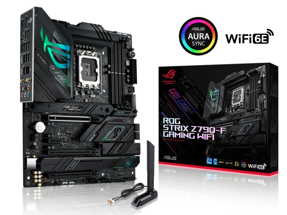 Placă de bază ASUS ROG STRIX Z790-F GAMING WIFI, LGA1700, Intel Z790, ATX