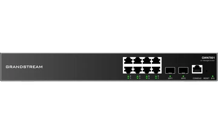 Comutator Grandstream GWN7801, 8x 10/100/1000 Mbps
