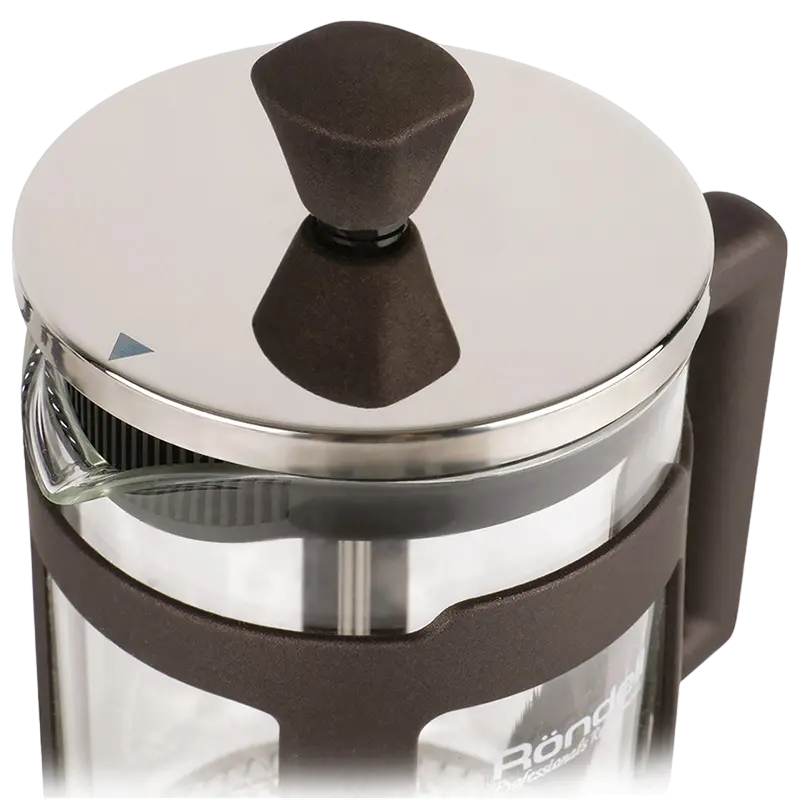 Cafetiera French Press Rondell RDS-1296, 0,6L, Maro