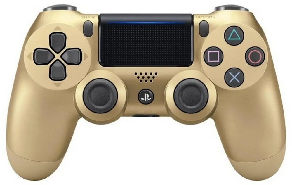 Gamepad SONY DualShock 4 V2, Auriu