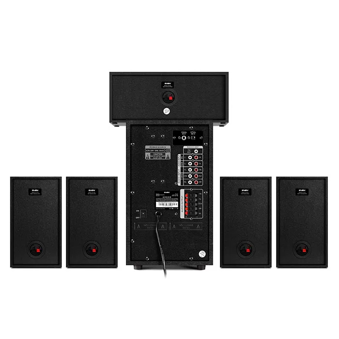 Sistem audio SVEN HT-210, Negru