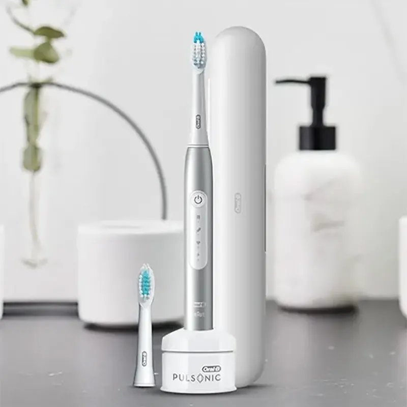 Periuța de dinți electrică sonică BRAUN S411.526.3X, Argintiu