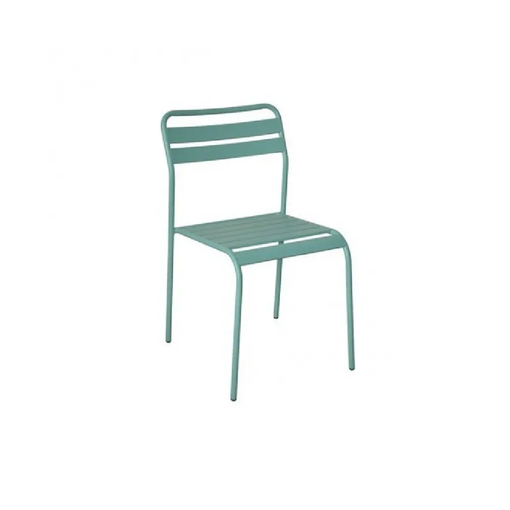 Scaun de metal CADIZ (albastru) 