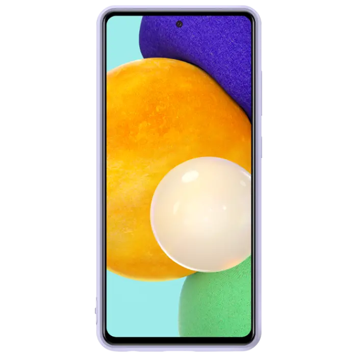 Husă Samsung Silicone Cover Galaxy A52, Violet