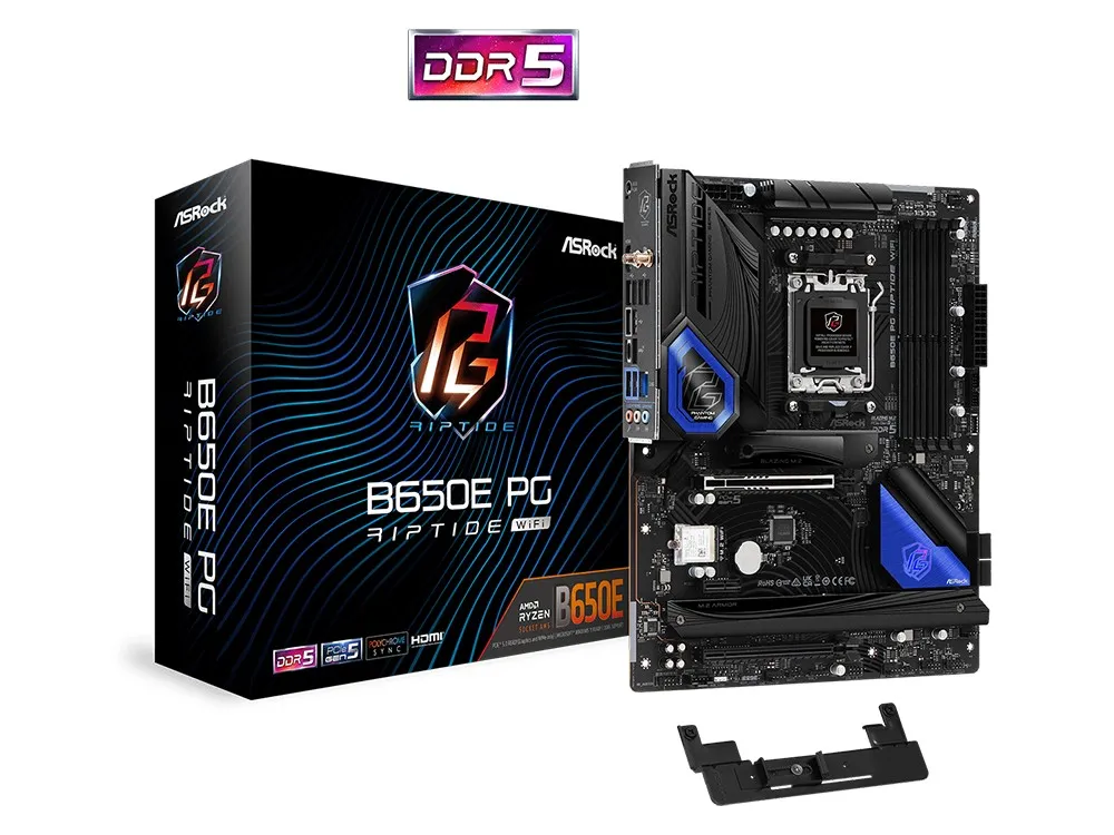 Placă Video ASRock B650E PG RIPTIDE WIFI, AM5, AMD B650, ATX