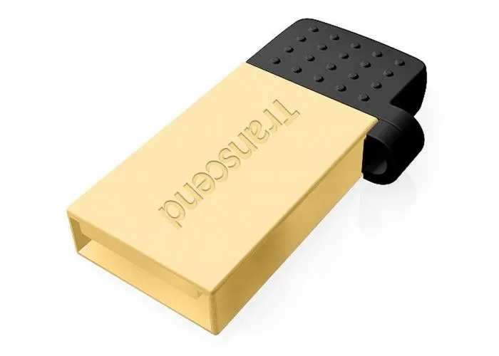 Memorie USB Transcend JetFlash 380, 64GB, Auriu