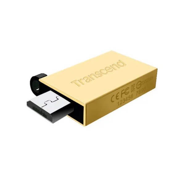 Memorie USB Transcend JetFlash 380, 64GB, Auriu