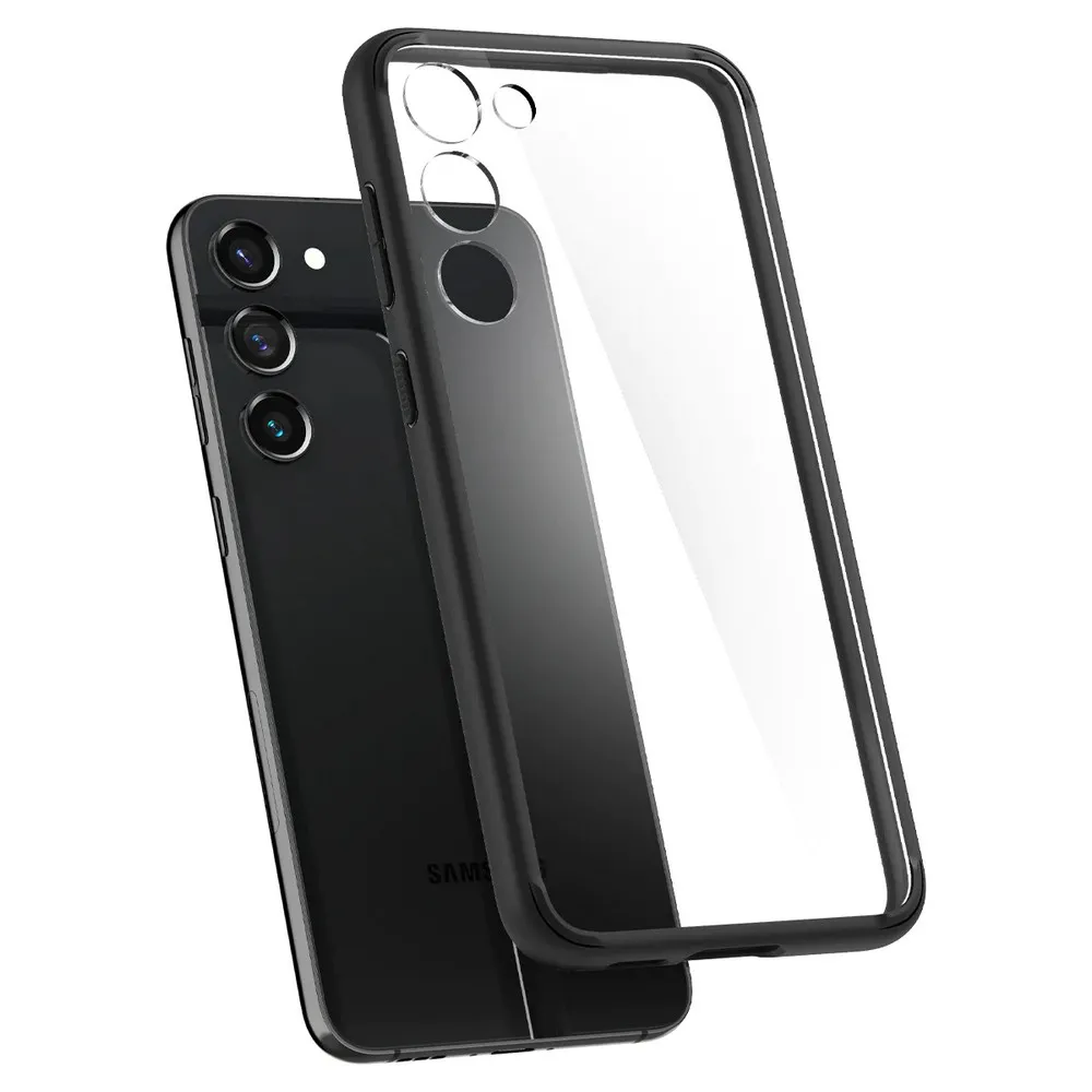 Husă Spigen Samsung S23+, Ultra Hybrid, Negru Mat