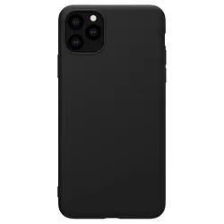 Husă Nillkin iPhone 11 Pro - Rubber-wrapped Protective Case, Negru