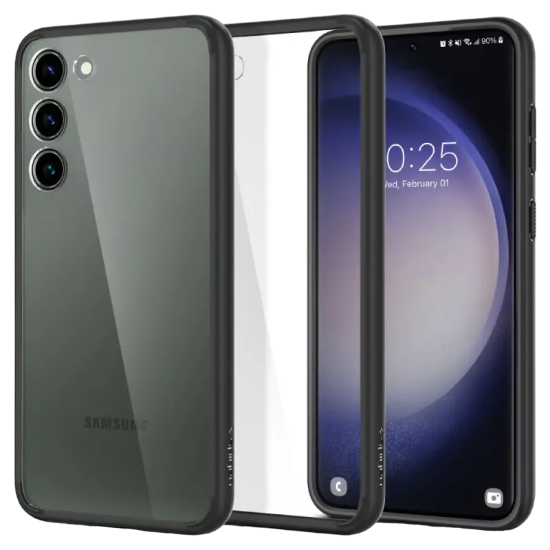 Husă Spigen Samsung S23+, Ultra Hybrid, Negru Mat