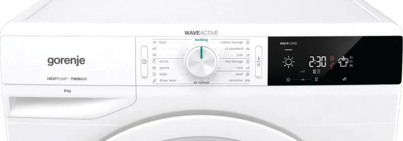 Uscător de rufe Gorenje DE 82/G, 8, Alb