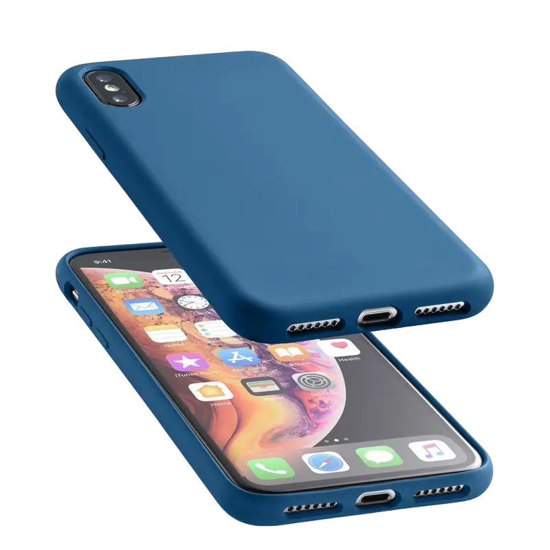 Husă Cellularline iPhone XS Max - Case, Albastru
