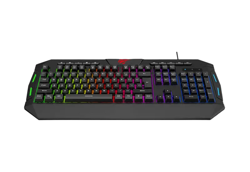 Set Tastatură + Mouse + Mouse Pad + Căști Havit KB501CM, Cu fir, Negru