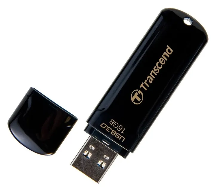 Memorie USB Transcend JetFlash 700, 16GB, Negru