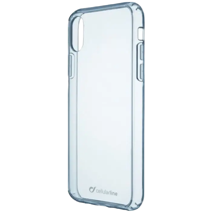 Husă Cellularline Clear Duo - iPhone XS/X, Transparent