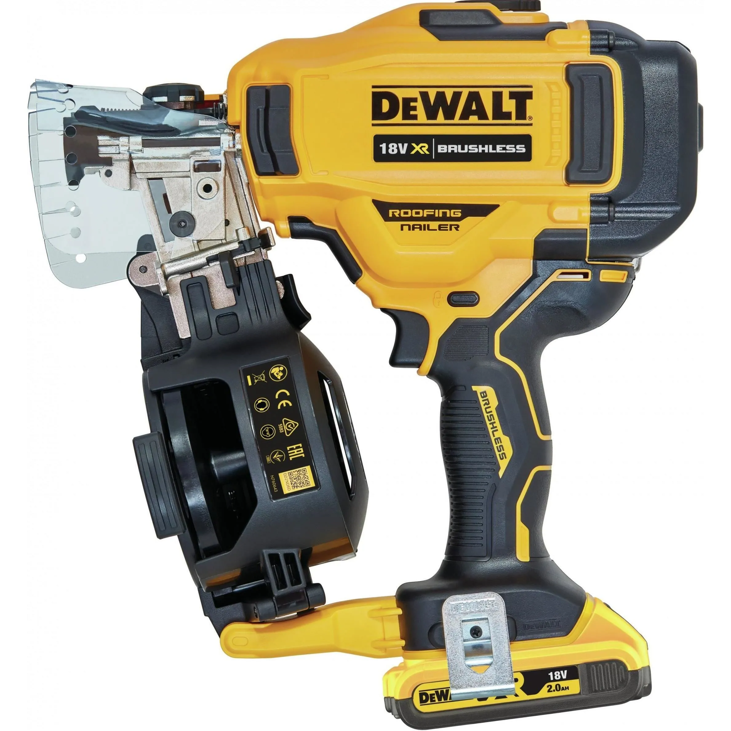 Pistol de batut cuie pe acumulator Dewalt DCN45RND2;18V 2x2Ah