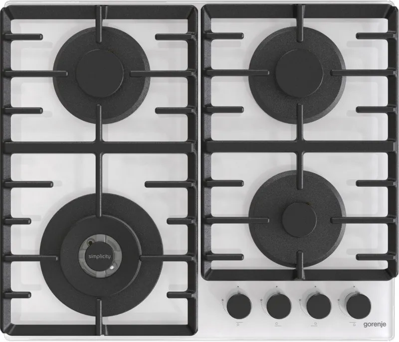 Plită pe gaz Gorenje GTW 642 SYW, Alb
