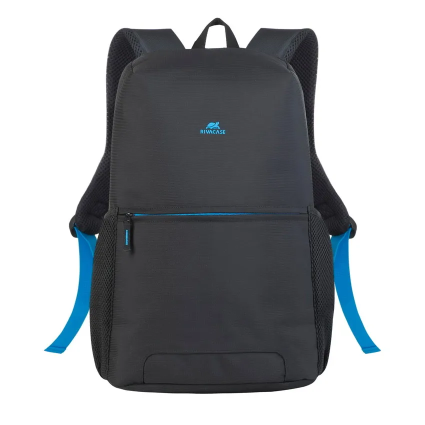 Rucsac pentru Laptop RivaCase Regent, 15.6", Poliester, Negru