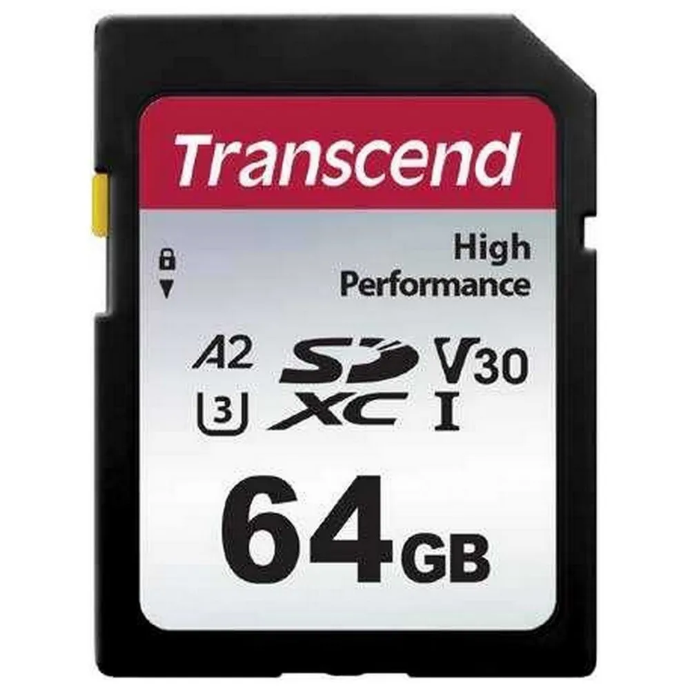 Card de Memorie Transcend SDXC Class 10, 64GB (TS64GSDC330S)